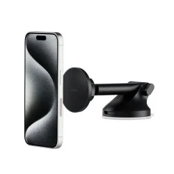 Iottie Itap 3 Magsafe Compatible Dashboard & Windshield Mount W/Magnetic Ring (Black)